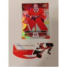 31 Carey Price Base Card 2021-22 Tim Hortons UD Upper Deck 